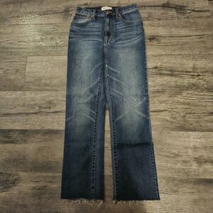 Madewell Indigo Wide Leg Jeans